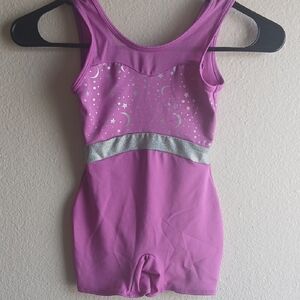 Amazon Pink and Silver Bodysuit One Piece